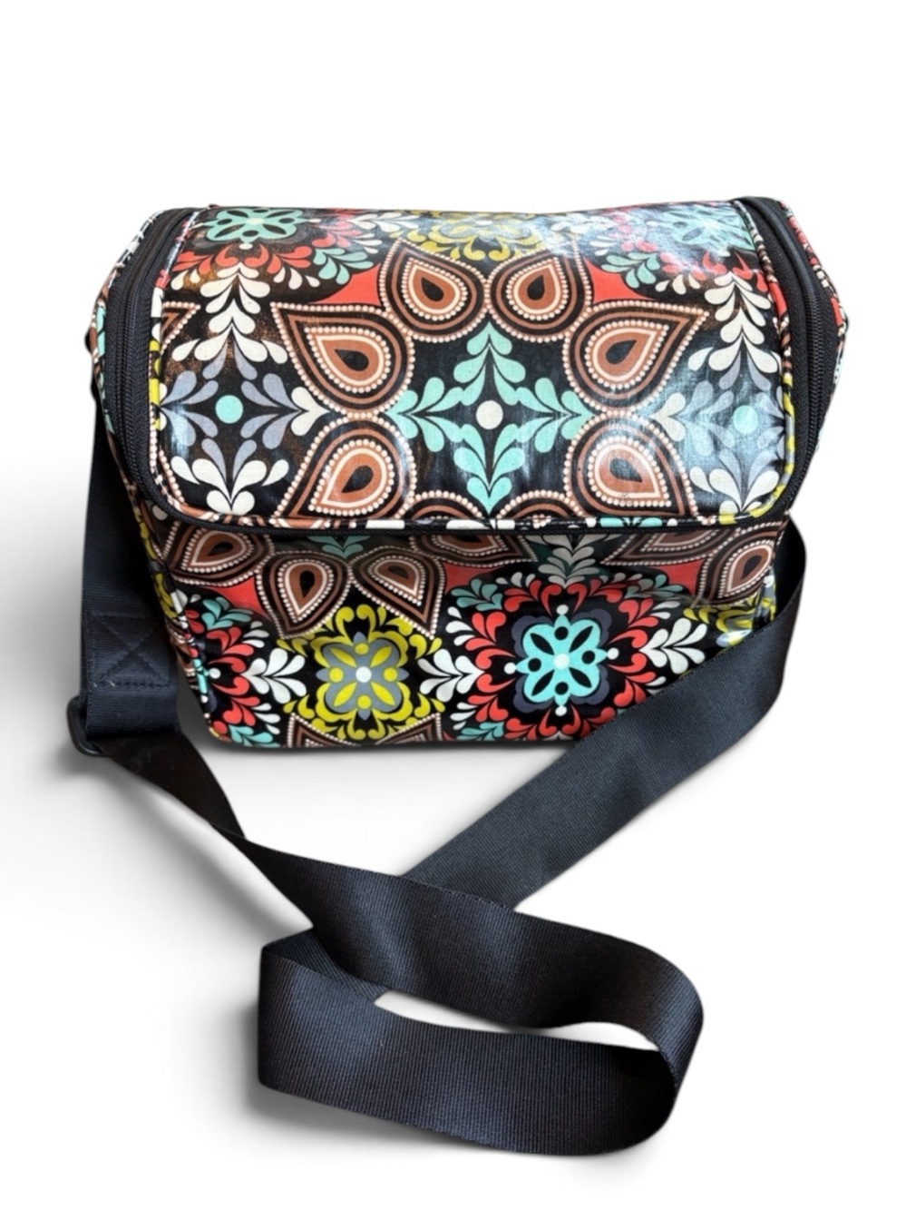 Vera Bradley Insulated Lunch Cooler Crossbody Strap